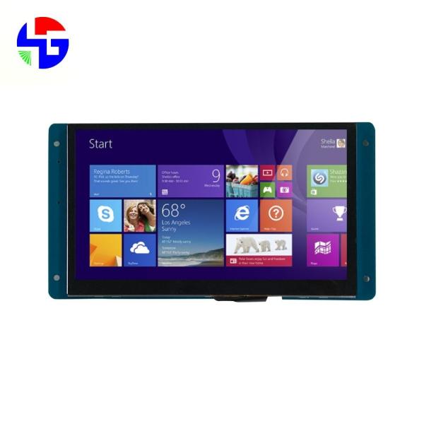Serial Model Display 800X480 7.0 Inch RS232 / TTL Smart TFT LCD Module With