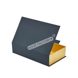 China Rigid Folding Paper Gift Boxes Book Shape With Magnetic Buckle wholesale