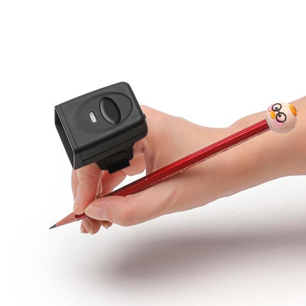 Quality Wirelss Qr Code Scanner Desktop 1d 2d Handheld Ring Retail Use Black Color for sale