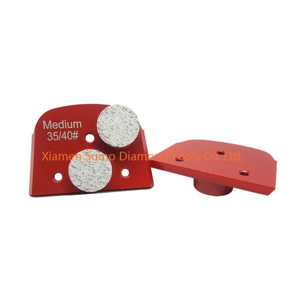 Sharp Diamond Grinding Tools Double Button Segments Diamond Grinding Disk