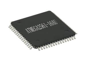8Bit Microcontroller IC ATMEGA2561-16AU In System Programmable Flash TQFP64