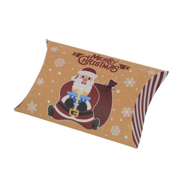 Custom Logo Kraft Paper Mailer Box for Christmas Candy Express Packaging Solution