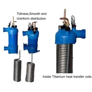 PVC Shell Titanium Coil Heat Exchanger
