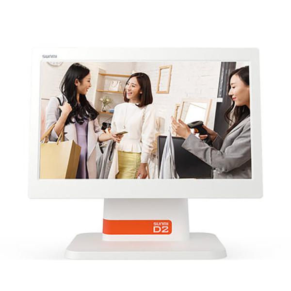 Quality CE Touch Screen POS Terminal 15.6" Android 7.1 Desktop Pos Device With 2GB RAM Memory for sale