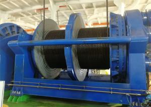 China Heavy Duty 2200t Electric Lifting Winch Installation Vessel For Wind Power Generation wholesale