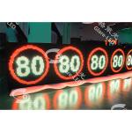 16mm Pixel Pitch Digital LED Display Board Panel for Traffic Road Variable Speed