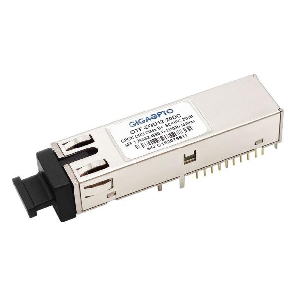 Class B+ GPON ONU Transceiver SFF 2x10 SC UPC Receptacle Burst TX 1310nm 1.244G