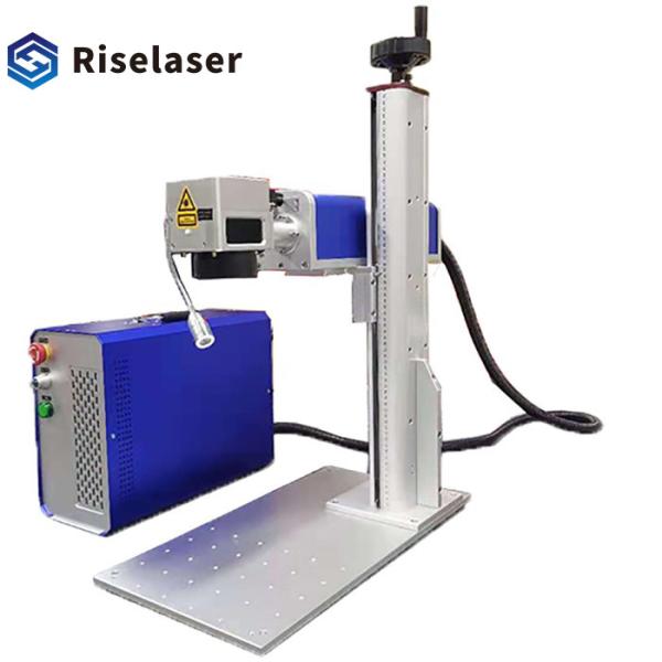 Quality Energy Saving 50 Watt Fiber Laser Marking Machine With Raycus Jpt Source for sale