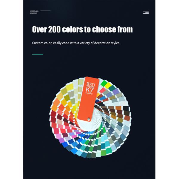 Standard Triplex Glass Aluminum Casement Windows with Mosquito Net and Screen Netting