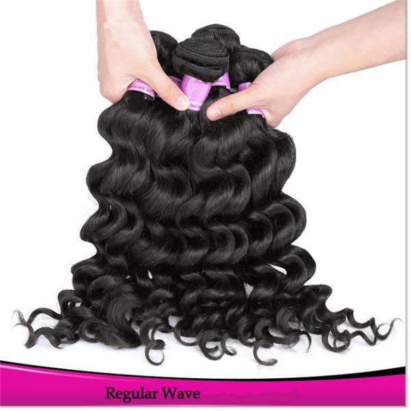 Wholesale Double Weft new hair Virgin Hair Brazilian Deep Wave Remy Hair Extension