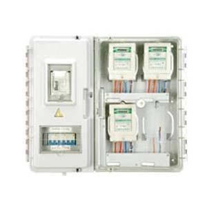 China Waterproof external electric meter box with Single Phase 4-position , ABS Base wholesale