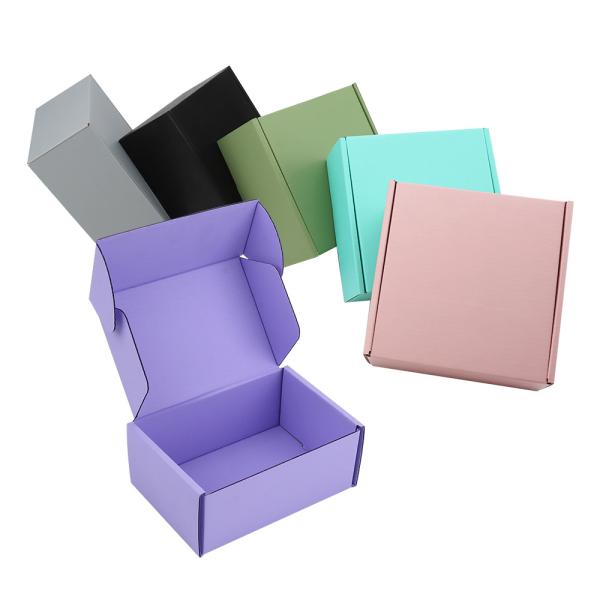 Recyclable Corrugated Packaging Transportation Box Gift Packaging Folding Kraft Paper Airplane Packaging Box