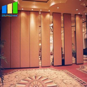 65mm Sliding Partition Walls Interior Divider Movable Room Partition For Restaurant