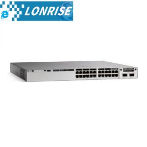 China Cisco C9300 24T E 64 Ethernet Network Switch Gbit Network Switches With 180w Dc Power Module wholesale