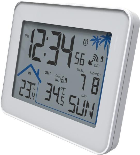 Quality Square Digital Wall Timer Alarm Clock Back Light Digital Wall Timer With Temperature for sale