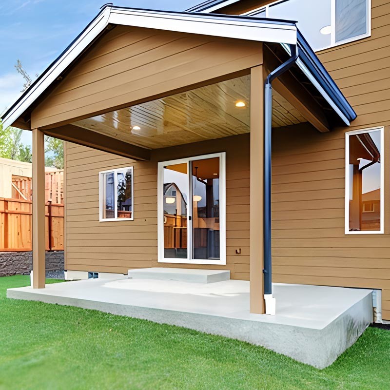 Customized WPC Wall Panel Waterproof exterior WPC cladding recycled