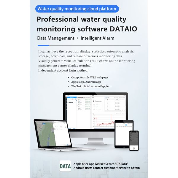 Industrial IoT Multi Parameter Water Quality Sensor For Water Pollution Detection 410g