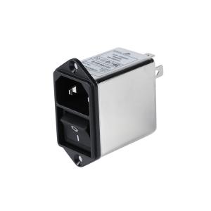 YB-B Series IEC Inlte Filter With Switch 1A 3A 6A 8A EMI Noise Filter