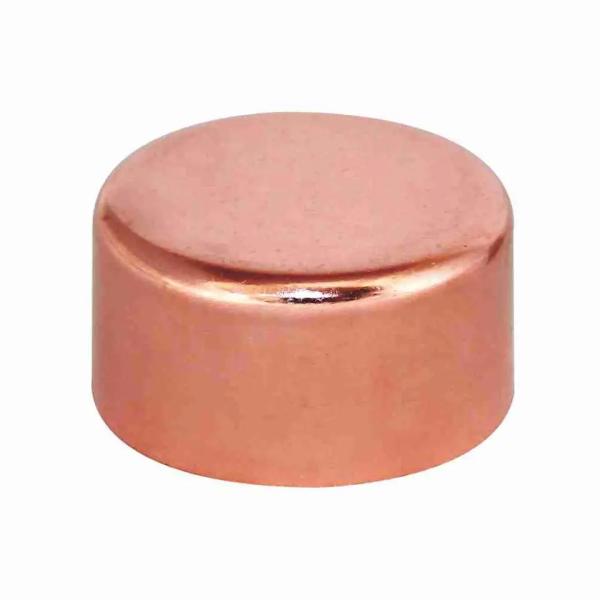 Quality 1 3/8" C X C Copper End Cap For Pipes / Tubes for sale