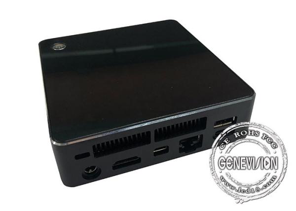 Quality 8th Generation i7 CPU Small PC Media Player Box Ultra Thin 3cm Thickness With  Input / USB3.0 for sale