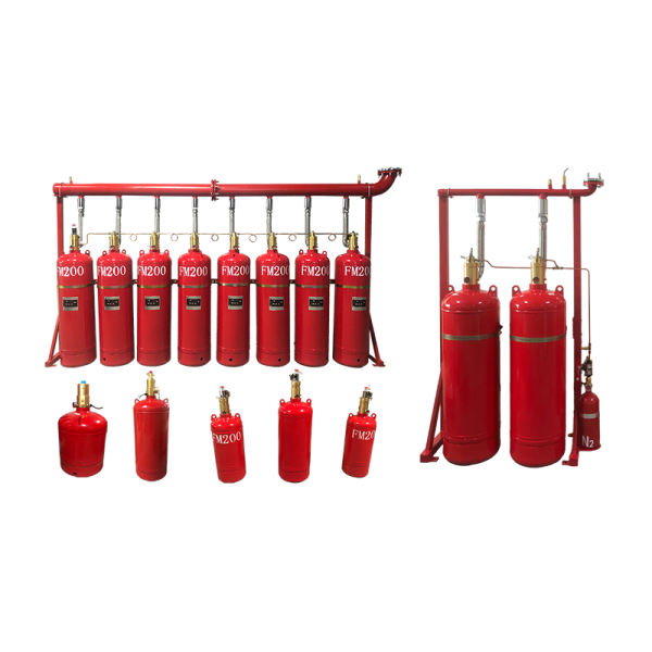 4.2MPa FM200 Fire Suppression System with Automatic Control and Enclosed Flooding for Effective Fire Extinguishing