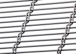 Weave Type Architectural Wire Mesh , Facade Cladding Architectural metal Mesh