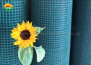China Green PVC Coated 1/2in x 48in x 100ft PVC Coating Wire Fence, For Fencing Around Chicken Coop, Run, and Gardens wholesale