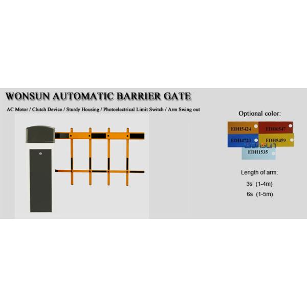 Car Stopper Vehicle Barrier Gate Max 100m Distance Remote Control