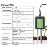 7-in-1 USB Soil Sensor Soil Tester Agriculture Soil EC PH NPK Nutrient Meter For