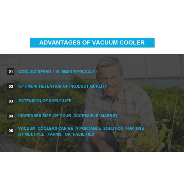 Power Saving Vacuum Cooling Machine High Efficiency Convenient Operation