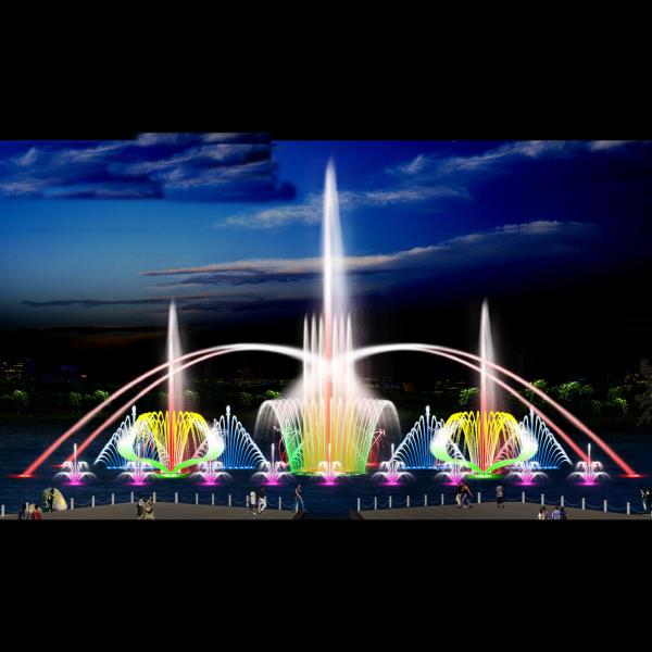 High quality lake frequency converter fountains multimedia floating water