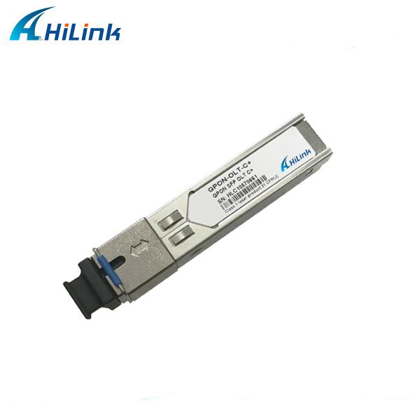 GPON SFP OLT C+ Module 20KM SC/UPC 1490nm / 1310nm SFP 2.5Gbps/1.25Gbps GPON OLT