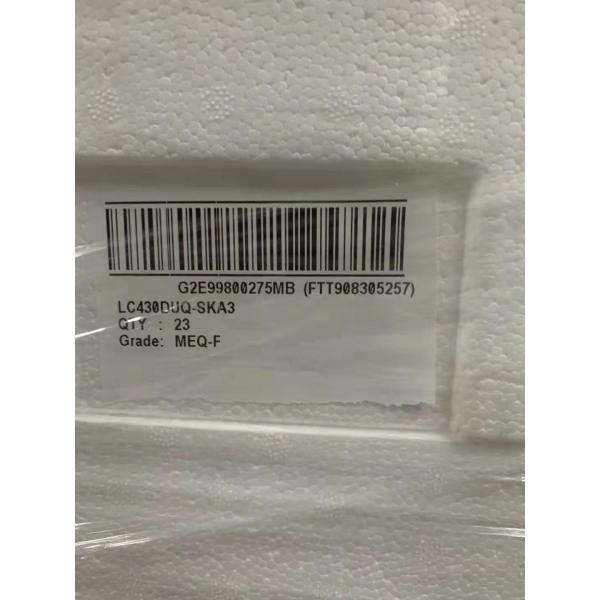 LC430DUQ-SKA3 LG Display 43" 1920(RGB)×1080, 0 cd/m² INDUSTRIAL LCD DISPLAY