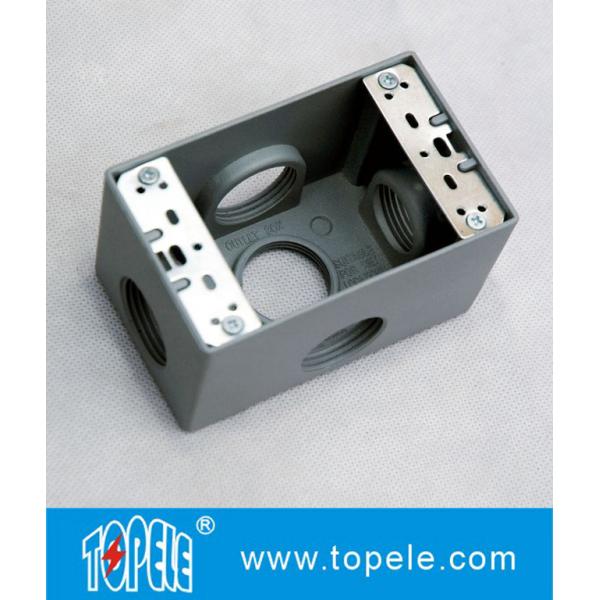 8” Deep Rigid Aluminum Weatherproof Electrical Boxes One Gang