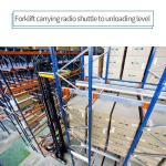 Automated Retrieval High Density Big Bag Storage Pallet Racking Pallet Carrier