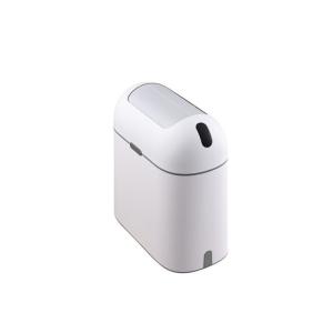 China House Hold Aromatherapy Sensor Slim Plastic Recycled Trash Can with Lid on sale