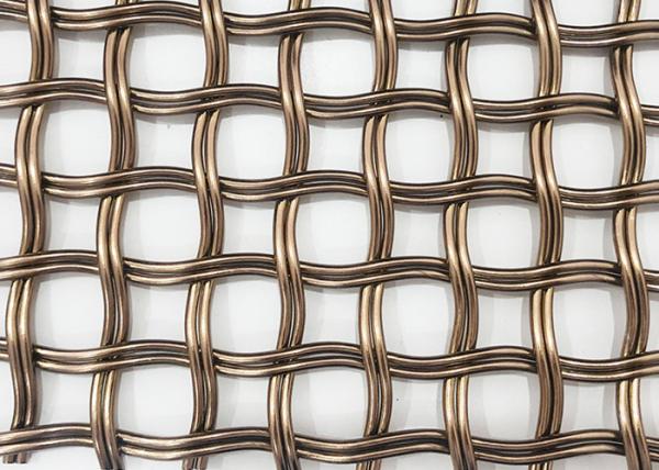 Quality 6mm Partitions Decorative Woven Wire Mesh Grid Panels For Stairs Guardrail for sale