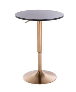 Adjustable No Scratch MDF Bar Height Table