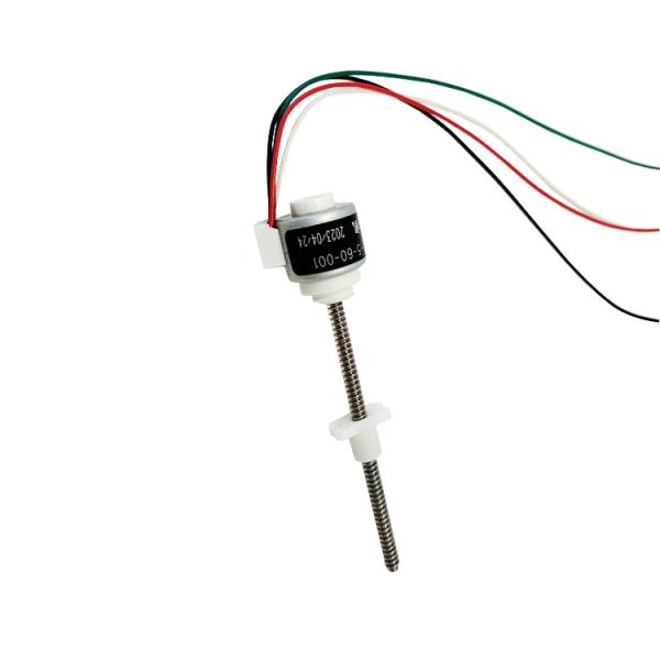 Quality Customizable stroke 15mm external drive permanent magnet linear stepper motor with 3.0mm Screw Rod & 10N Max Thrust for sale