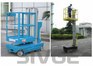 China Self Driven Hydraulic Lift Ladder 5m Working Height Dual Mast For Auto Stations wholesale