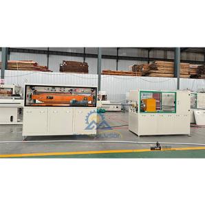 China Frequency Controller PE / PP Pipe Extrusion Machine With 65 Mm Screw Diameter wholesale
