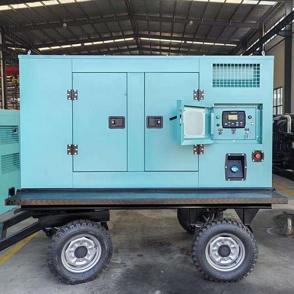 High Efficiency Diesel Powered Generator Water Cooling Diesel Generator Industrial Silent Diesel Generator