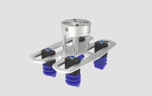 China 1500g Load Shaped Objects Soft Robot Gripper With Movable Palm wholesale