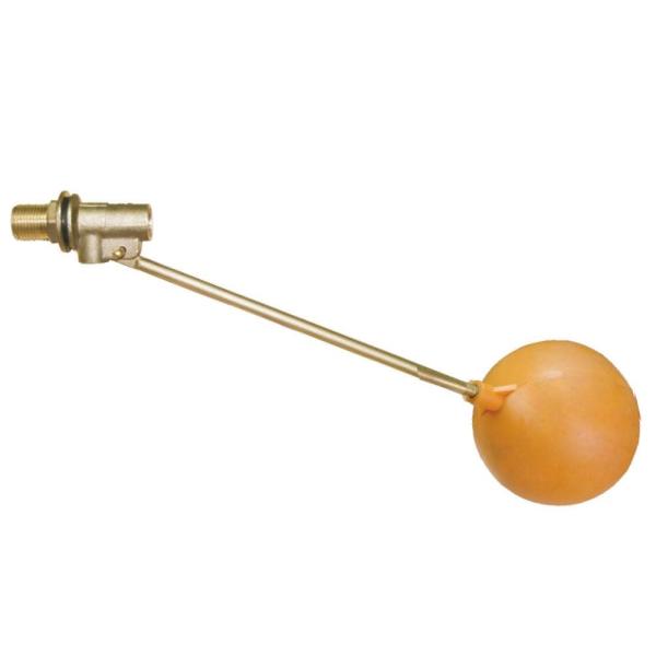 Quality Evaporative Cooler Brass Float Valve With Ball Bulkhead Mounting Non Rusting for sale