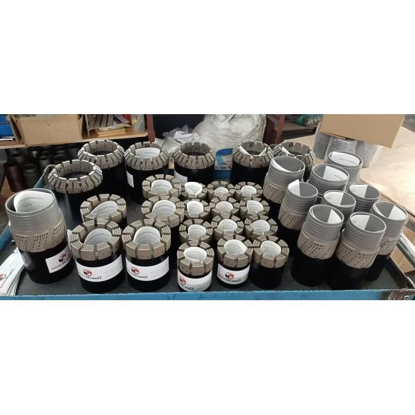 Mineral Exploration Geological Wireline Coring Bit For Hard Rock Formations