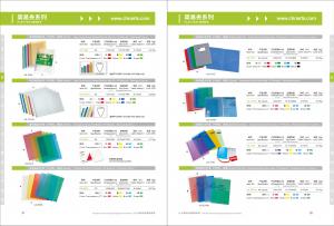 China Glossy Finish Transparent Clip File Binder Folder B5 A4 clip file holder wholesale