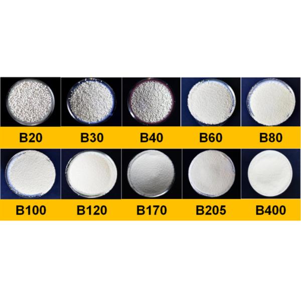 Round B205 Ceramic Bead Blasting For Automatic Sandblasting Machine