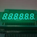 Green Small Size 6 Digit 7 Segment LED Display Common Cathode for Frequency