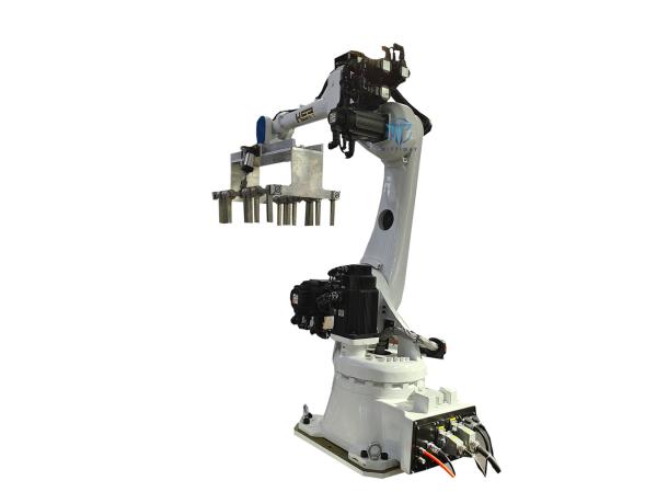 Quality Automated Robotic Bag Palletizer PLC control Carton Palletizer for sale