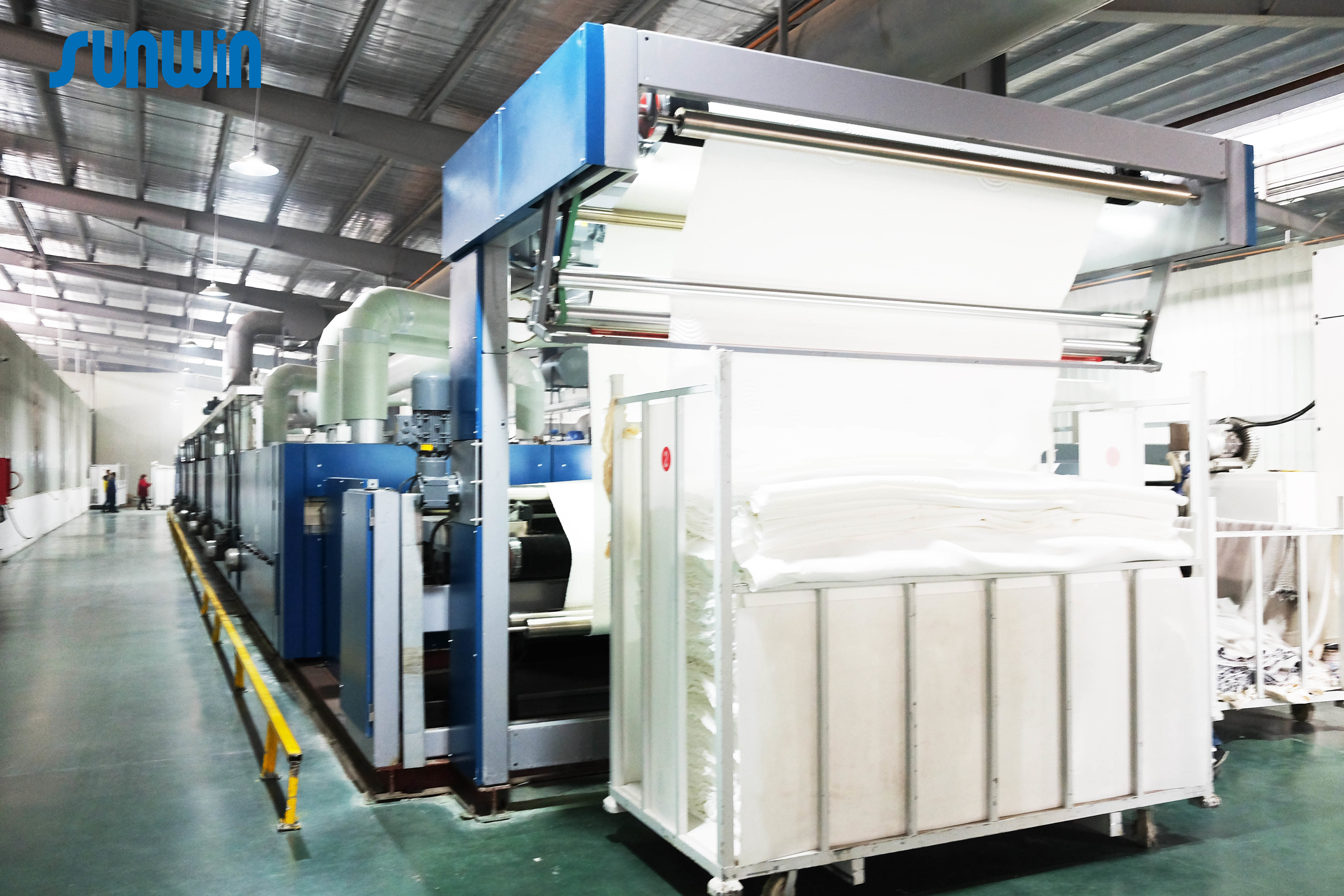 China After Fabric Dyeing Textile Stenter Machine Heat Setting Stentering Process In Textile wholesale